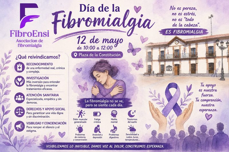 DÍA MUNDIAL DE LA FIBROMIALGIA Y SÍNDROME DE FATIGA CRÓNICA